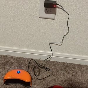 Orange LED Nail Lamp